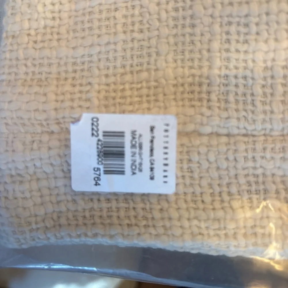 Pottery Barn all is bright , Decorative Pillow Cover new in original packaging